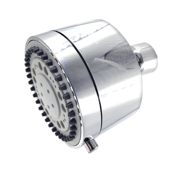 Kingston Brass Shower Head, Polished Chrome, Wall Mount KX8751